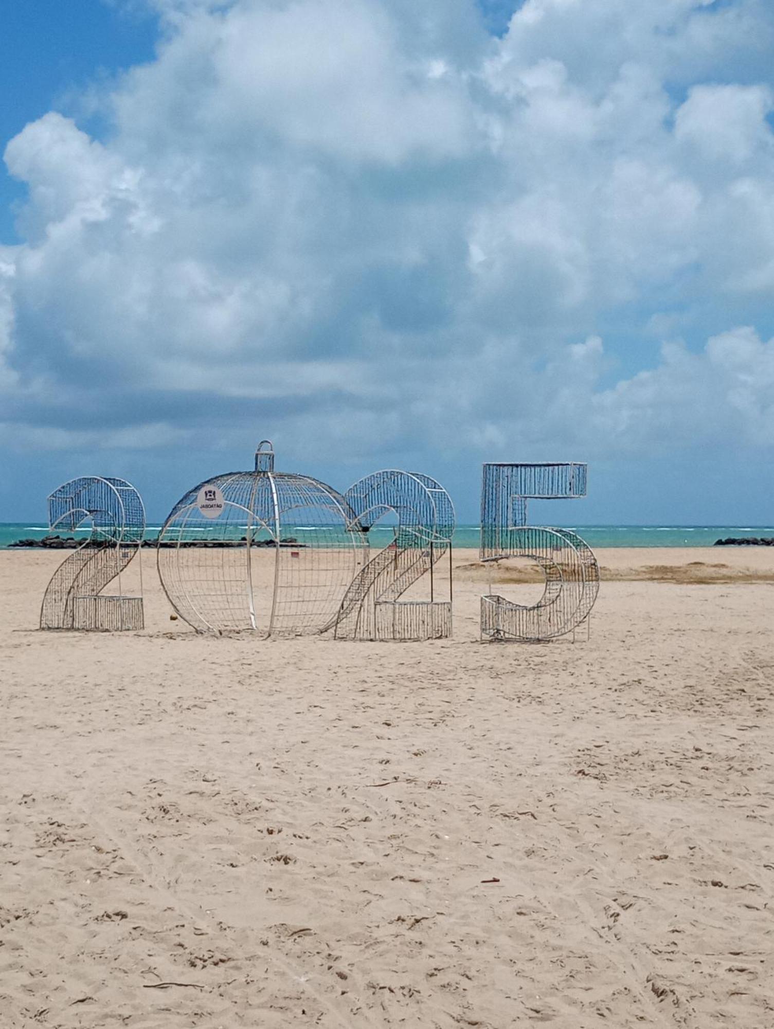 Apto Beira Mar Prox de Recife Exterior foto