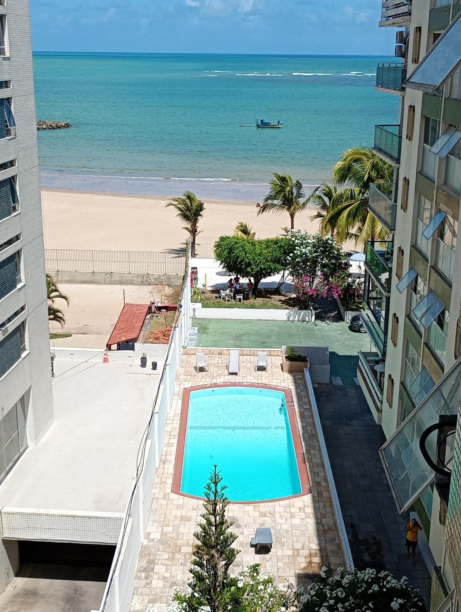 Apto Beira Mar Prox de Recife Exterior foto